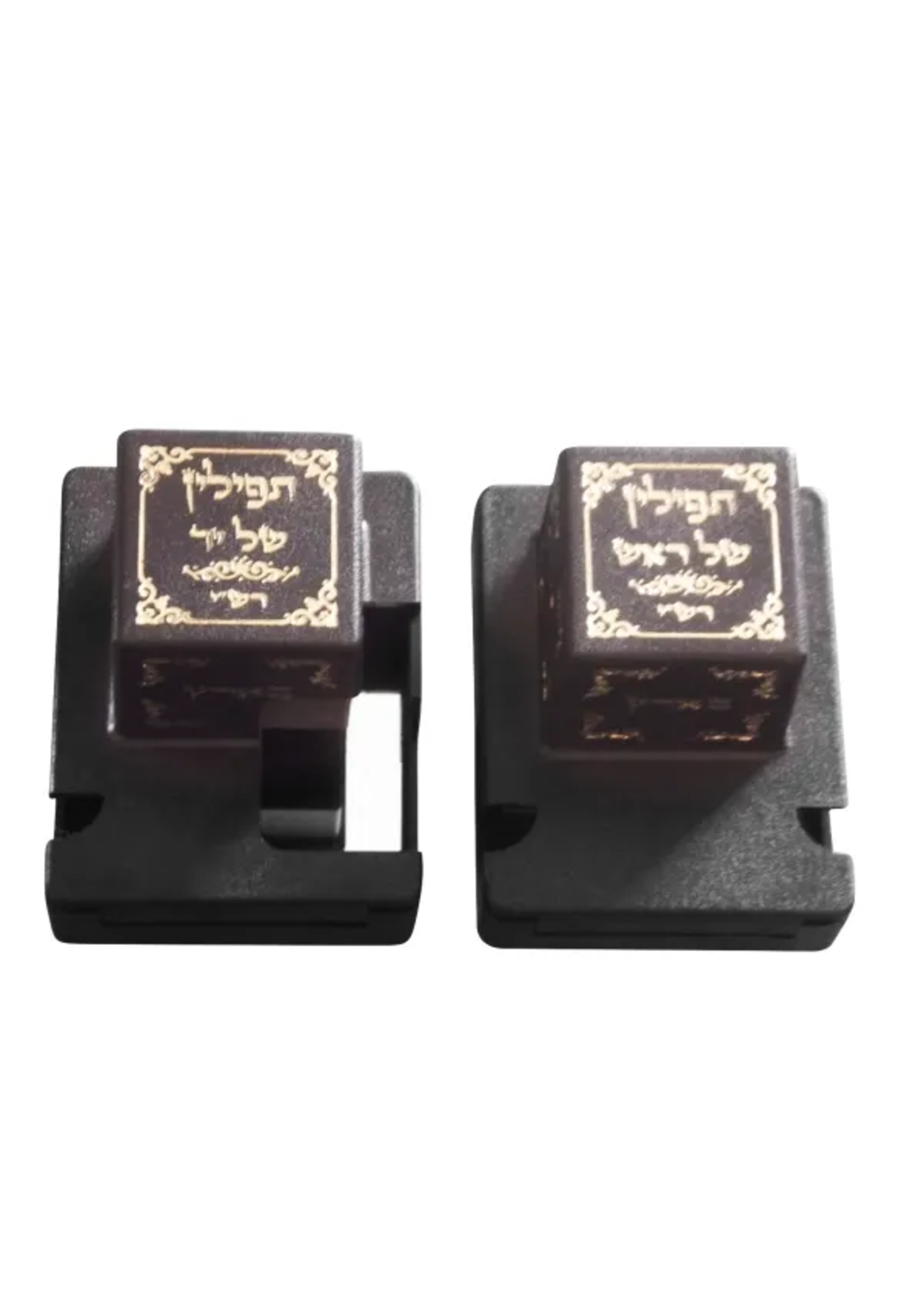 TEFILLIN BOX BLACK RASHI RIGHTY 43