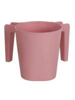 WASH CUP PLASTIC PASTEL PINK