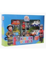 KINDER WHEELS MOTORCADE 8 PIECE SET