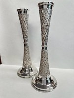 CANDLESTICKS CONE DIAMOND MEDIUM -23.5CM