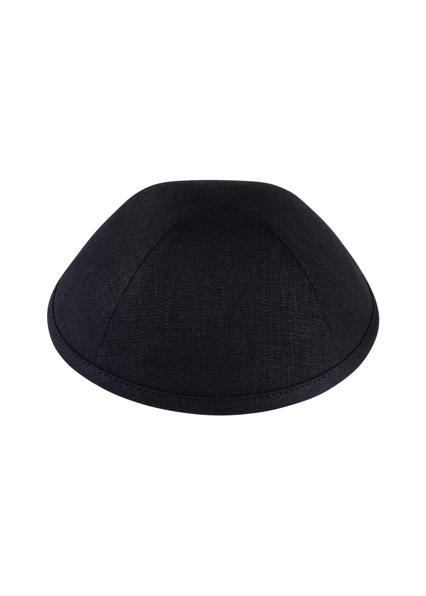 KIPPAH LINEN BLACK