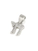 NECKLACE CHAI PENDANT WITH STONES