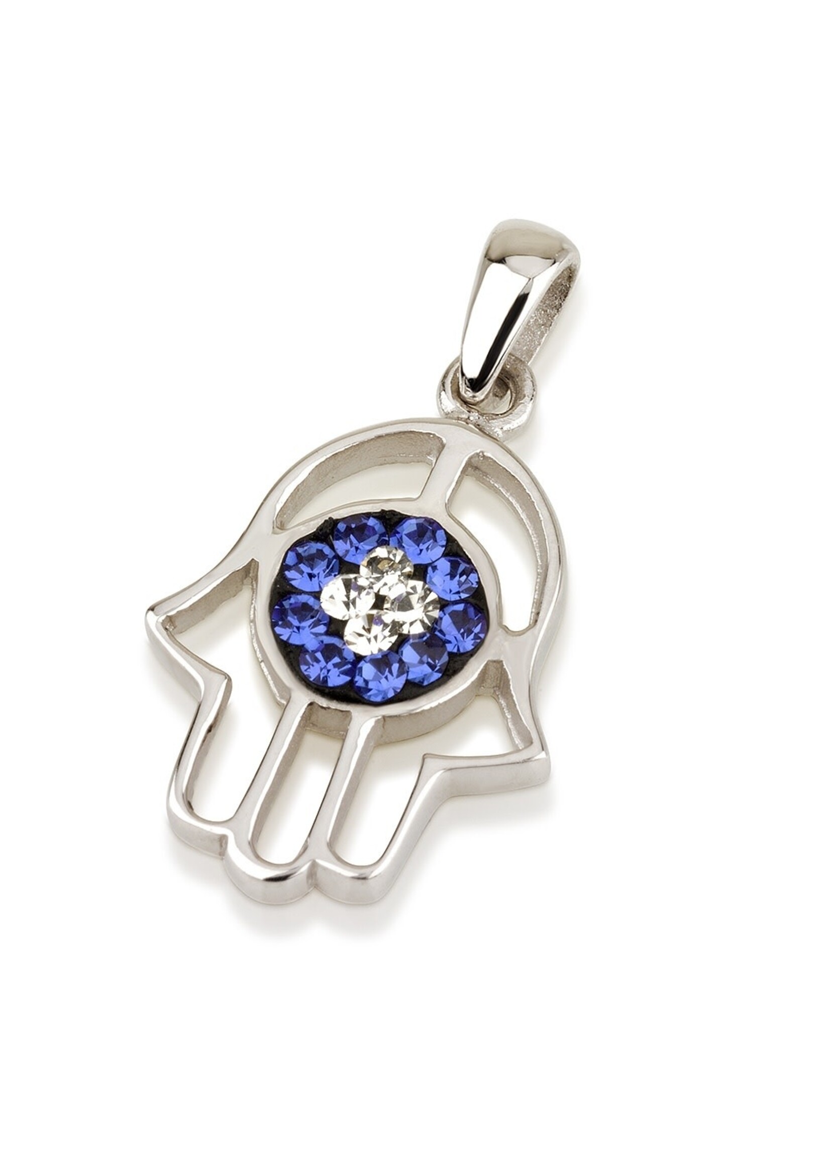 NECKLACE HAMSA WITH STONE EYE