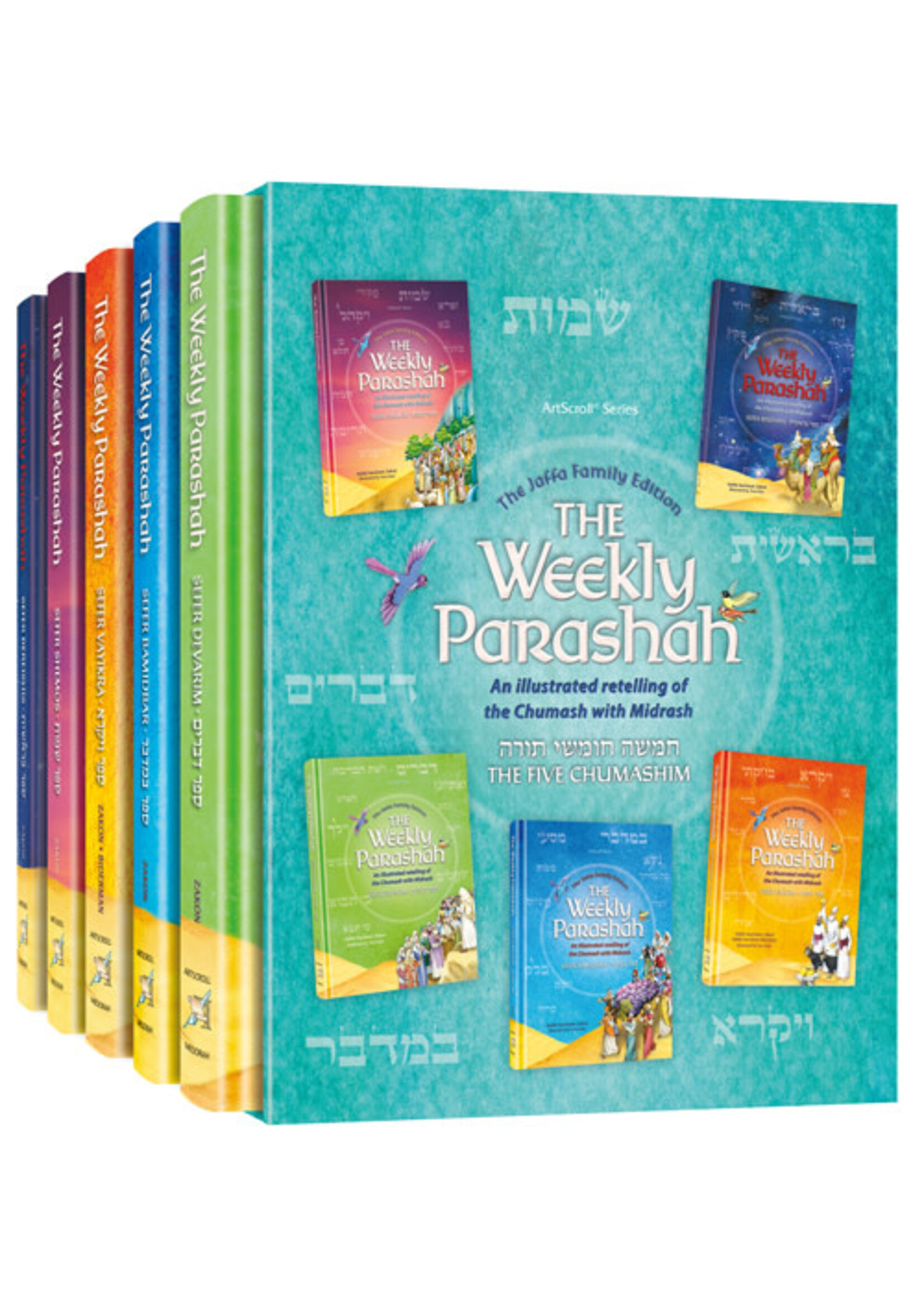 THE WEEKLY PARASHAH 5 VOLUME SET