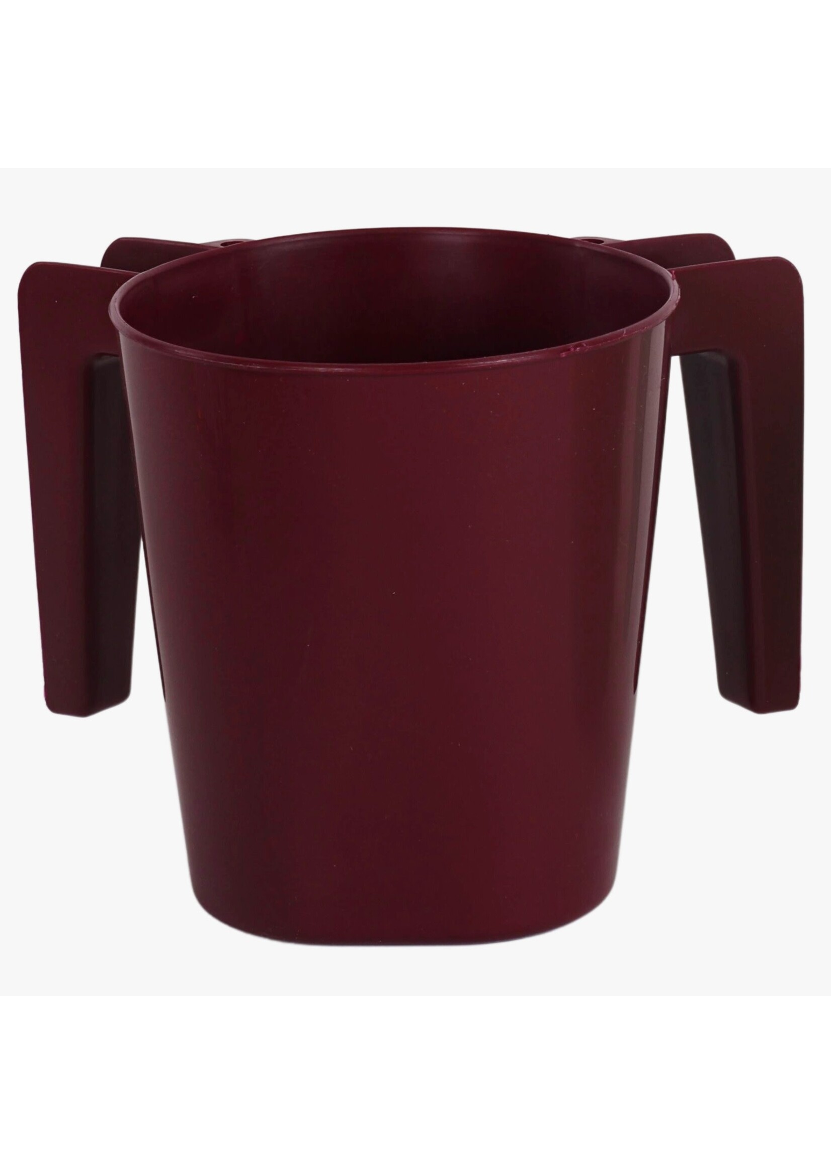 WASH CUP PLASTIC BORDEAUX