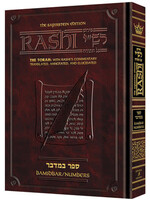RASHI CHUMASH BAMIDBAR STUDENT SIZE HEBREW & ENGLISH