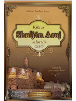 KITZUR SHULCHAN ARUCH SEFARDIC SPANISH - 2 VOL SET