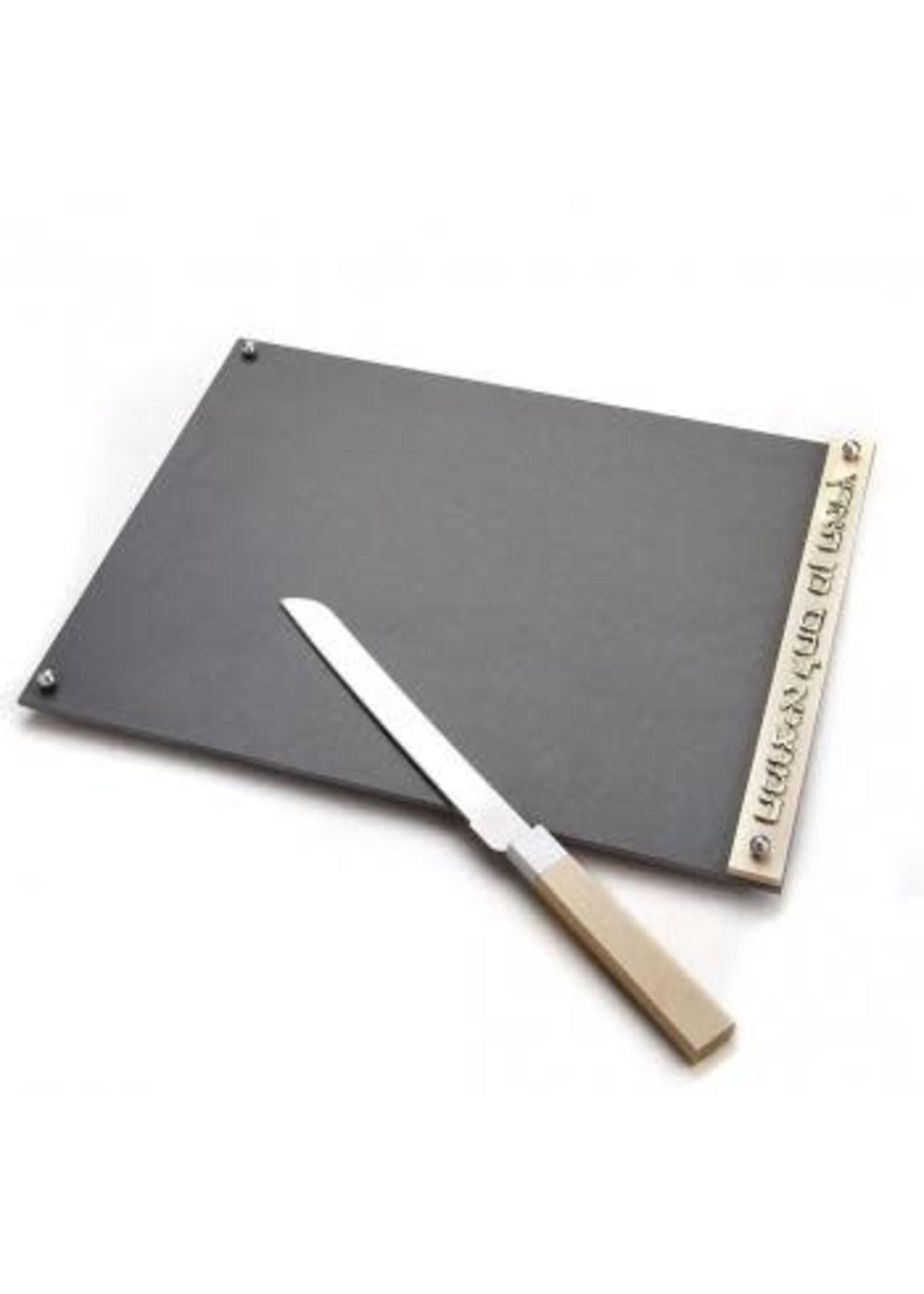 CHALLA BOARD ALUMINUM CHAMPAIGNE + KNIFE