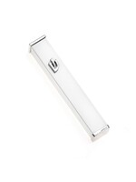 MEZUZAH WHITE NICKEL SHIN 20 CM