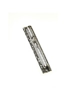 MEZUZAH SILVER PLATED SPIRAL JERUSALEM 12CM