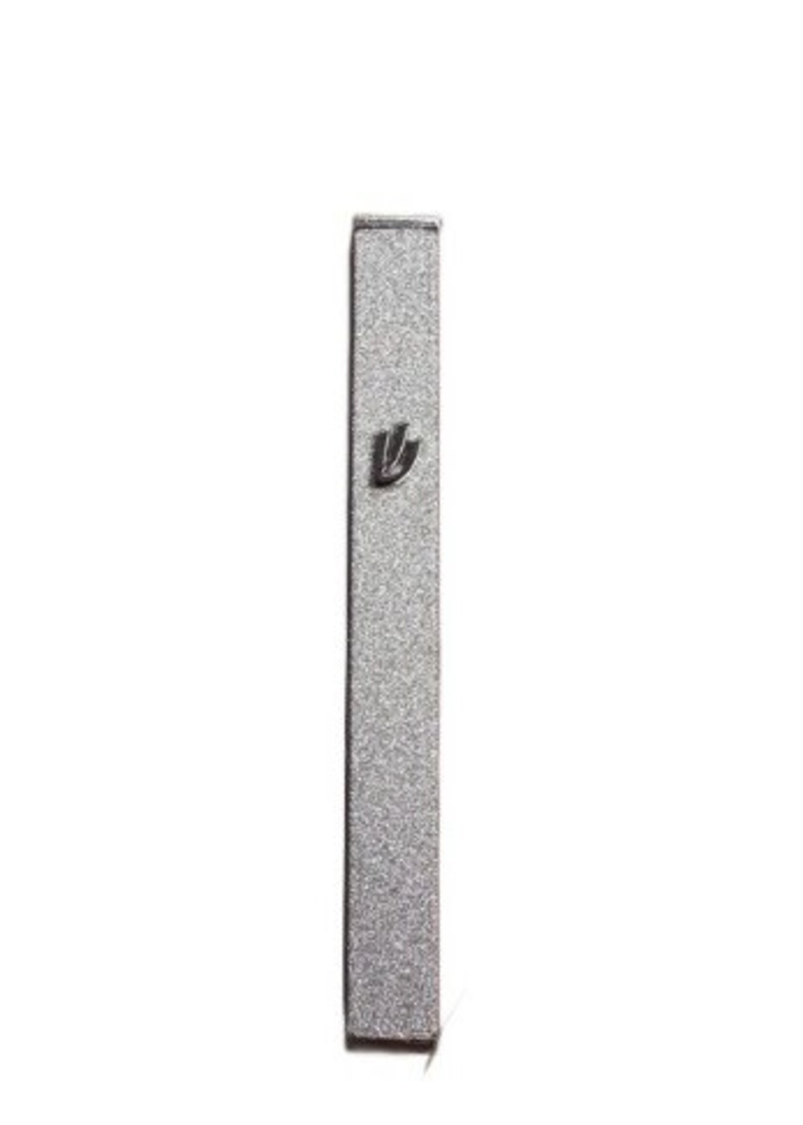 MEZUZAH SILVER GLITTER & NICKEL SHIN 12CM