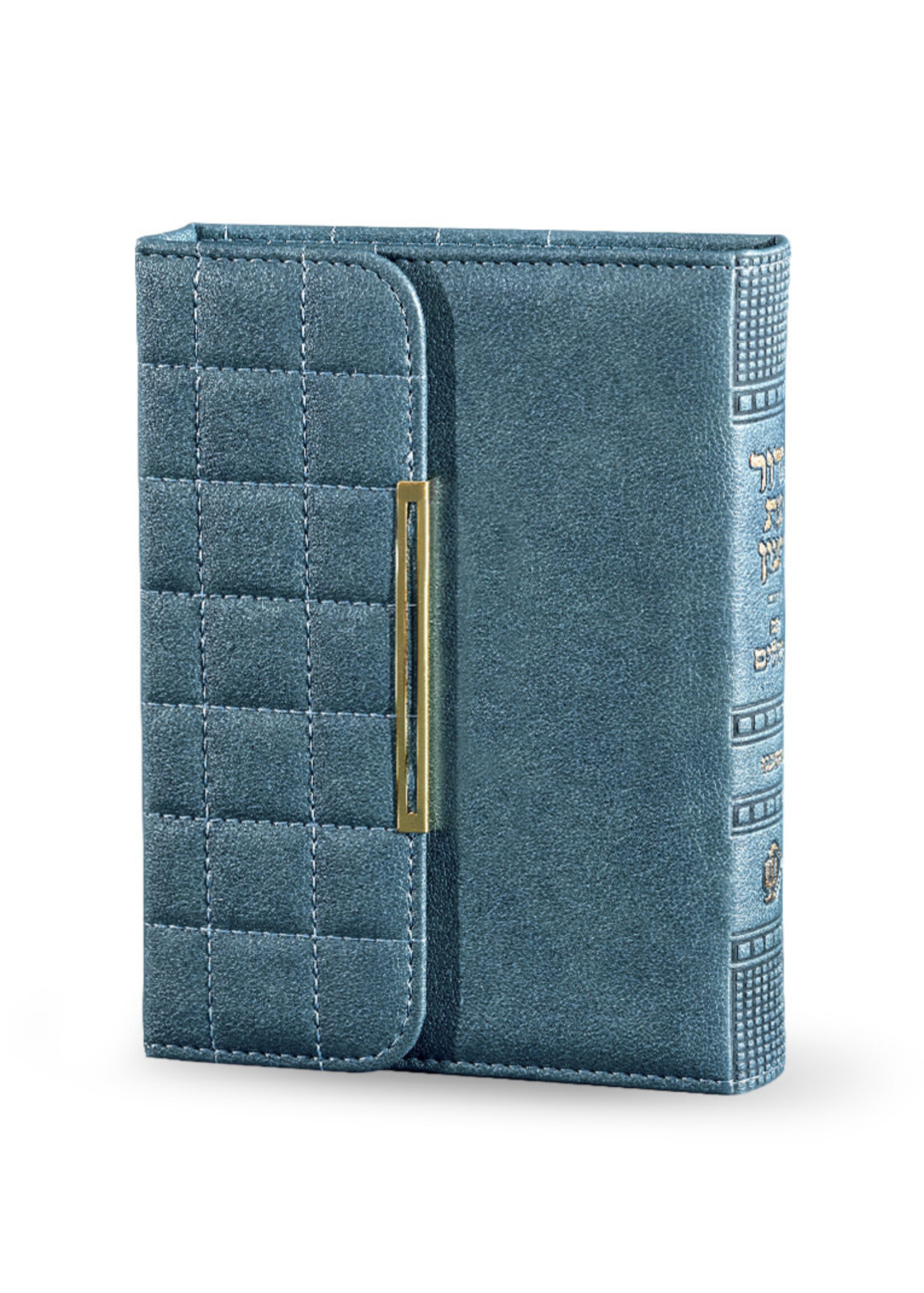 SIDDUR SEFARD LIGHT BLUE PURSE DESIGN