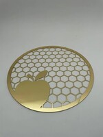 ROSH HASHANA TRAY HONEY COMB DESIGN