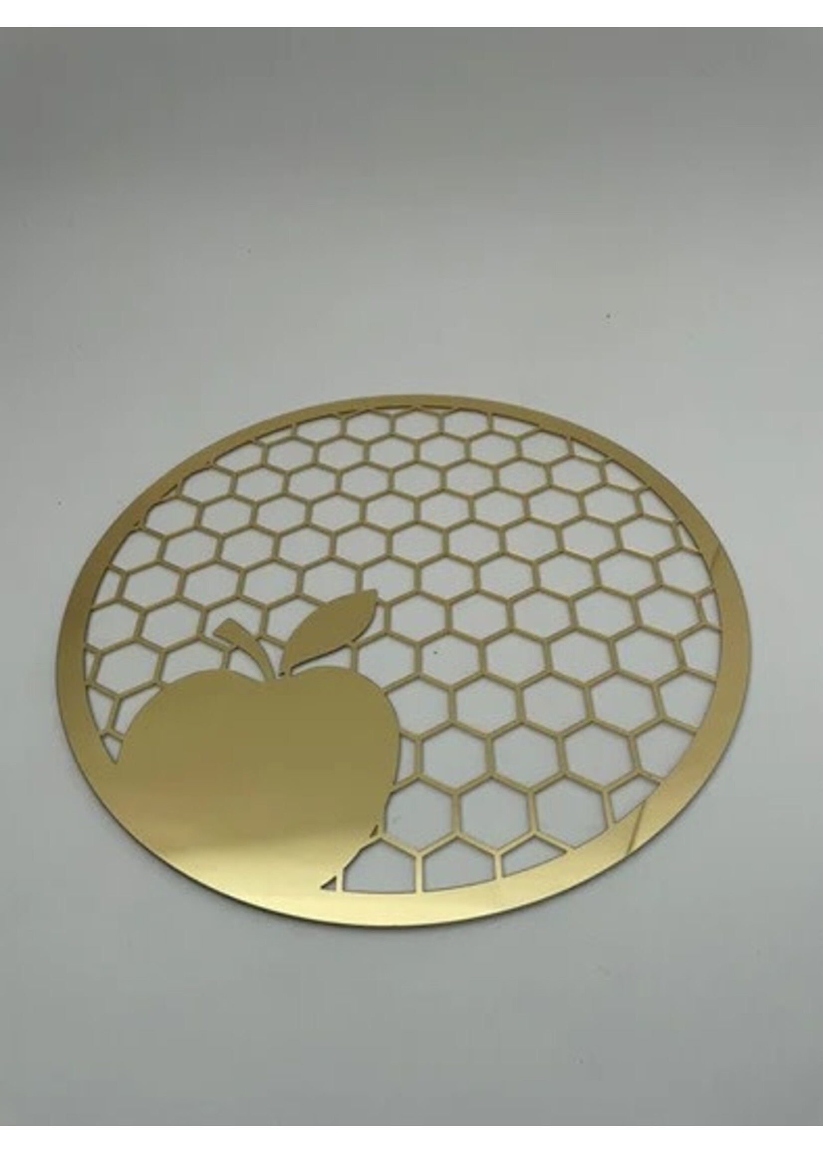 ROSH HASHANA TRAY HONEY COMB DESIGN