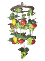HANGING RING FRUITS MIXED 30"