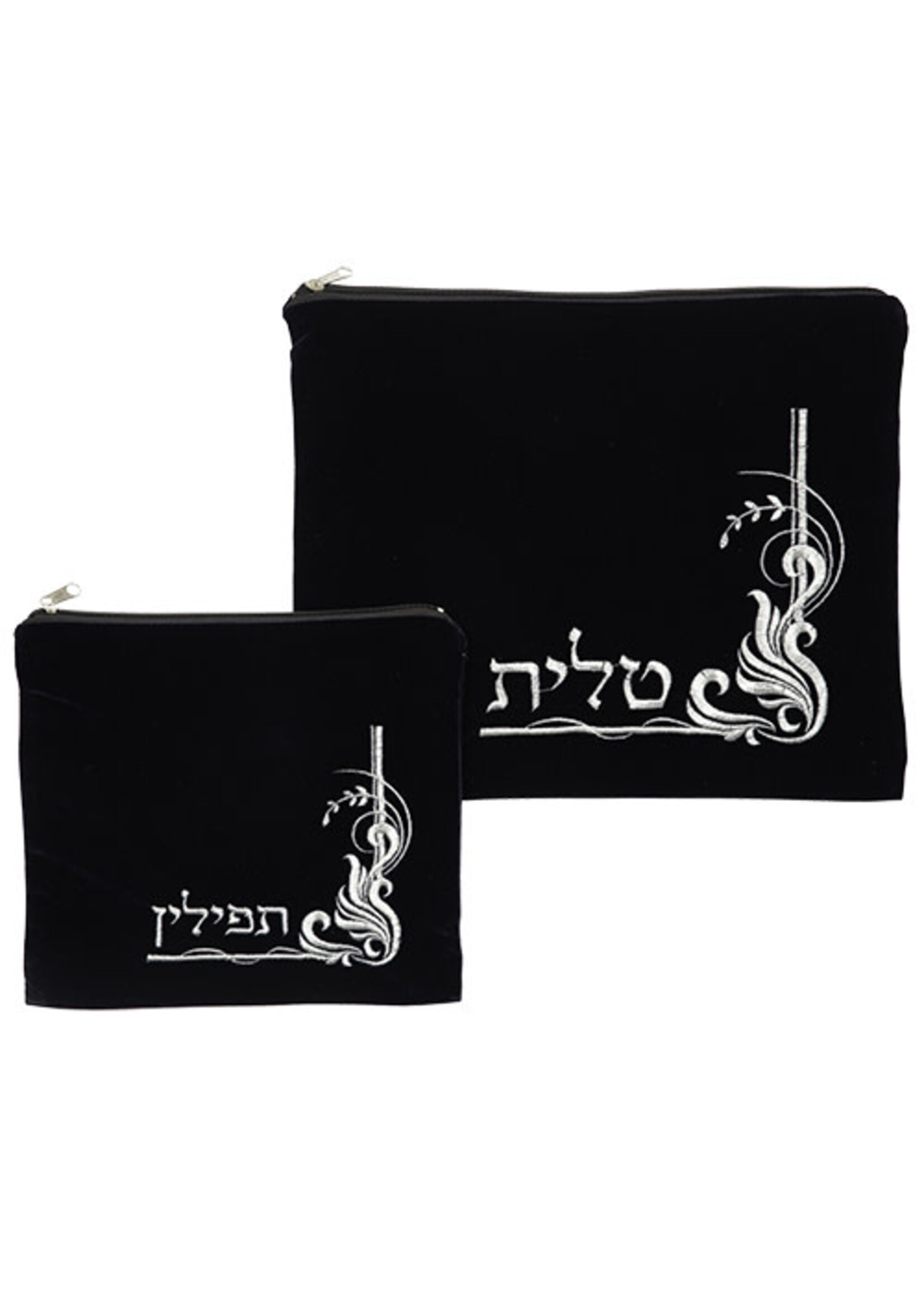 TALLIT & TEFILLIN SET VELVET D