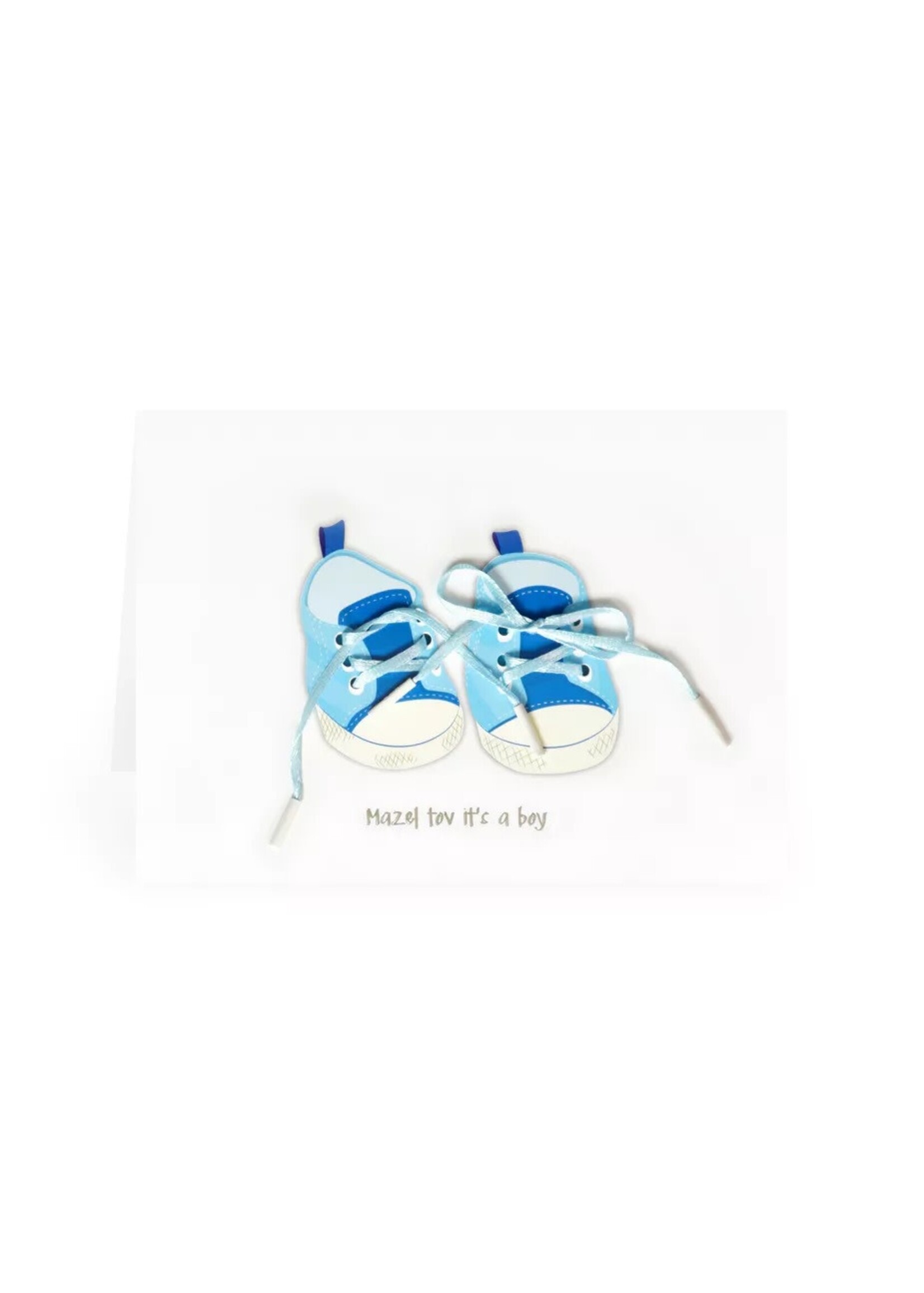 MAZAL TOV ITS A BOY SNEAKERS