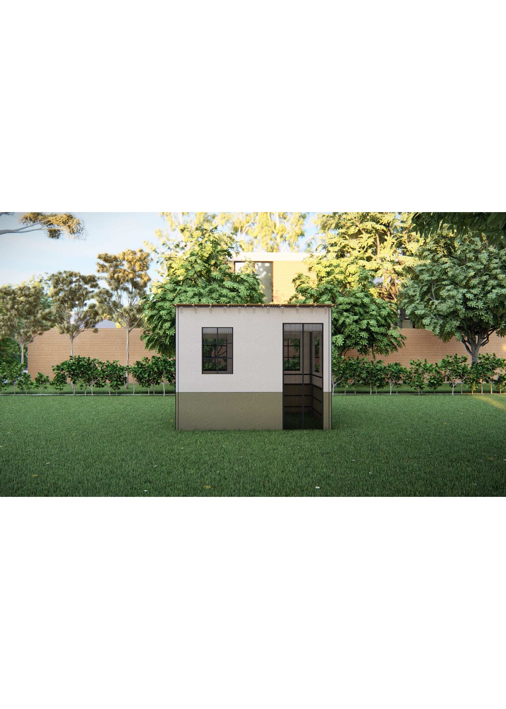DELUXE CANVAS SUKKAH WITH WINDOW - SELECT SIZE