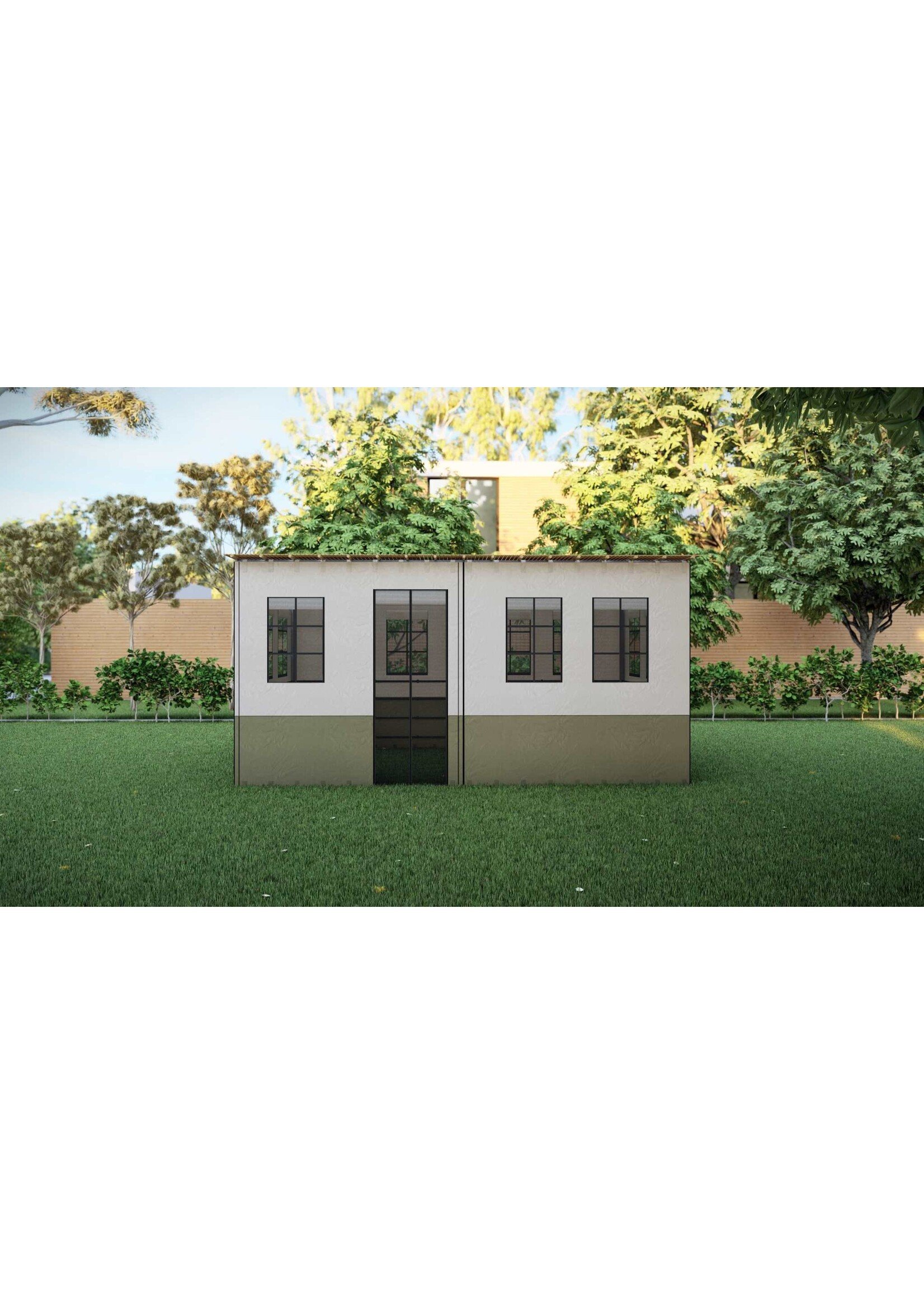 DELUXE CANVAS SUKKAH WITH WINDOW - SELECT SIZE