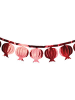 RED POMEGRANATE GARLAND 7 FT LONG