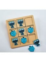 CHANUKAH TIC-TAC-TOE WOOD GAME