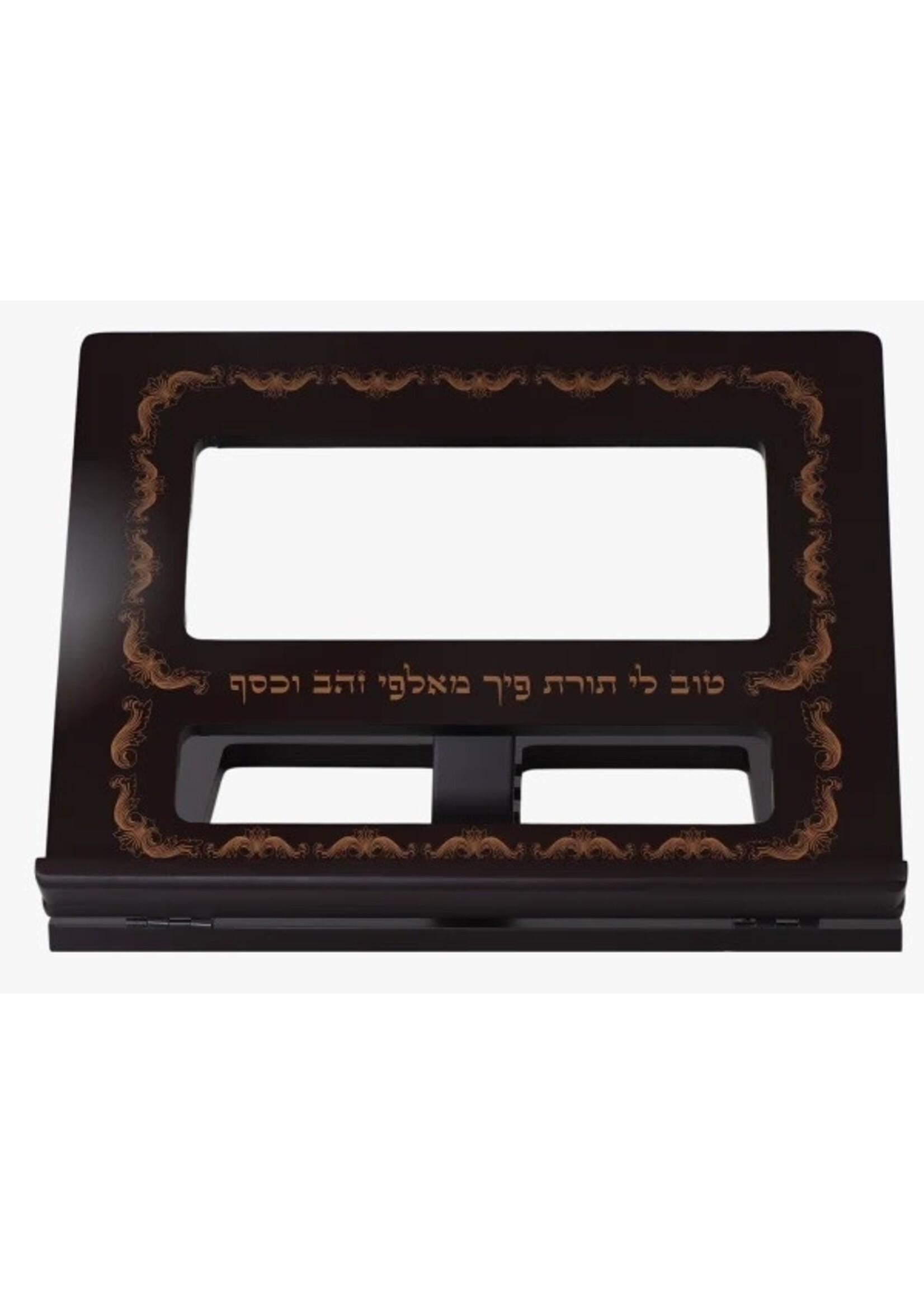 SHTENDER DARK BROWN WITH GOLD DESIGN