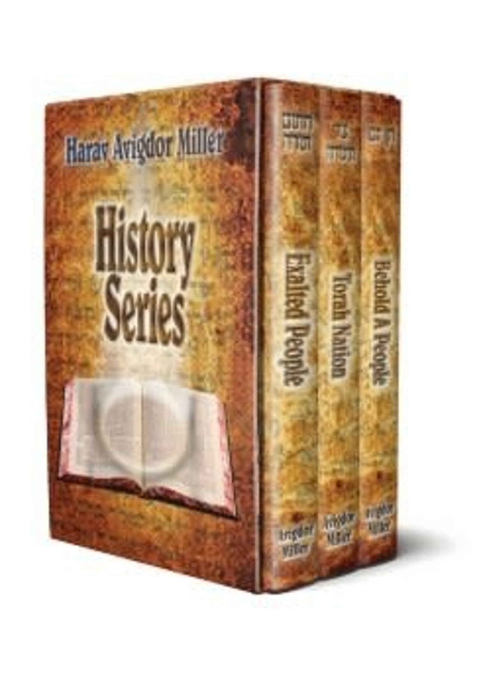 HISTORY SERIES BY RAV AVIGDOR MILLER -3 VOLUME SET