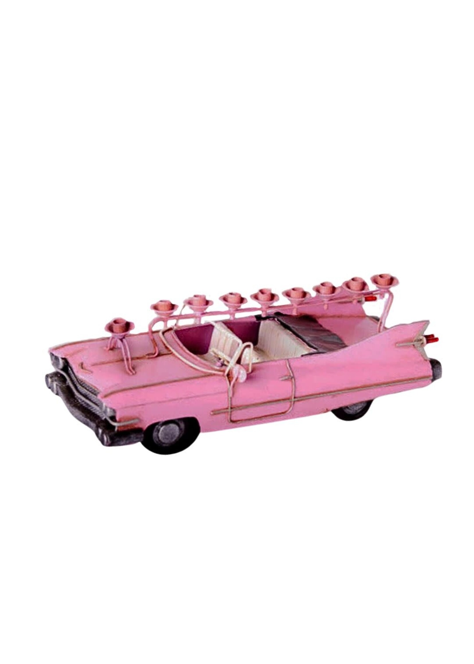 MENORAH PINK CADILLAC CONVERTIBLE