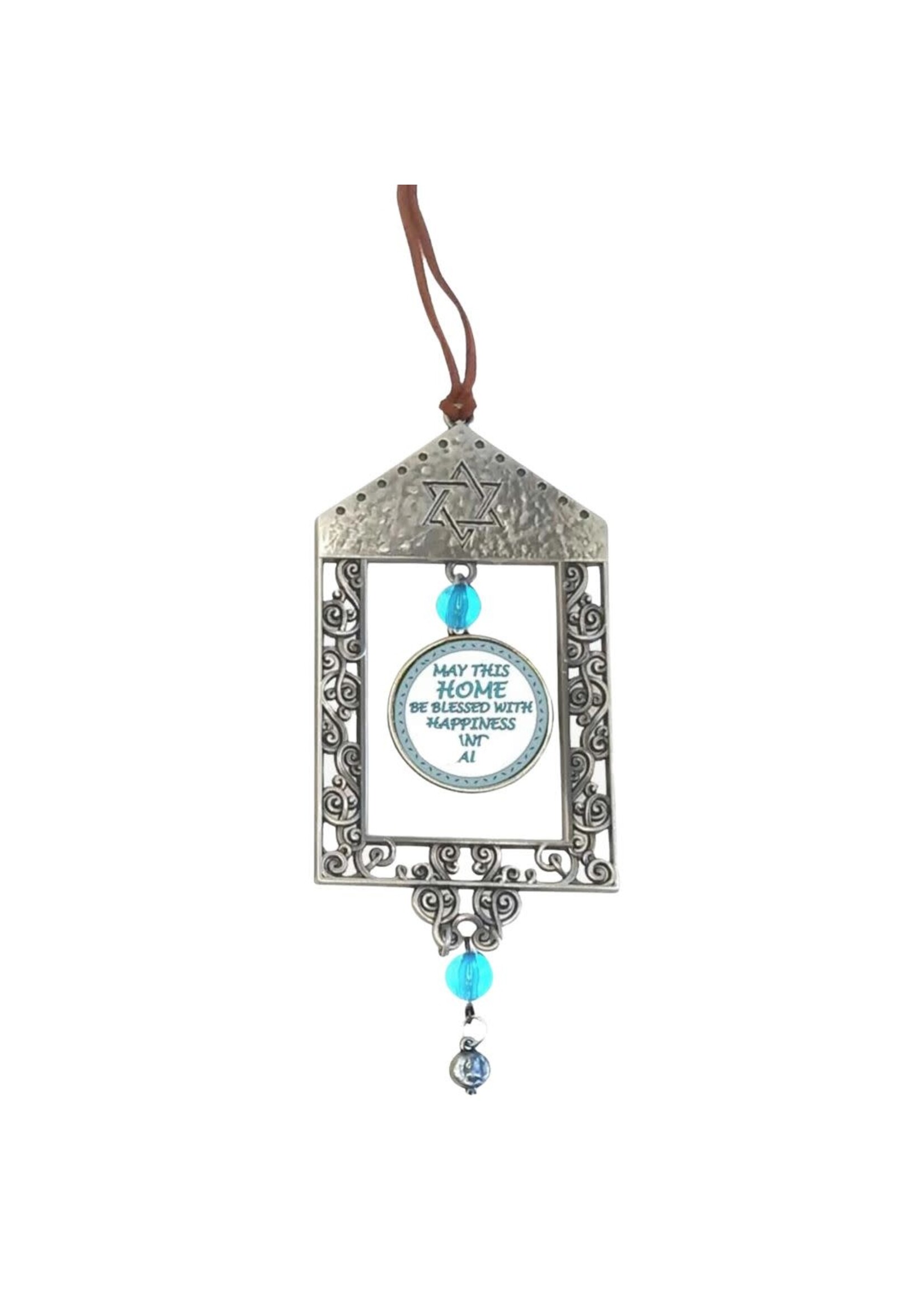 HOME BLESSING METAL HANGING DECOR