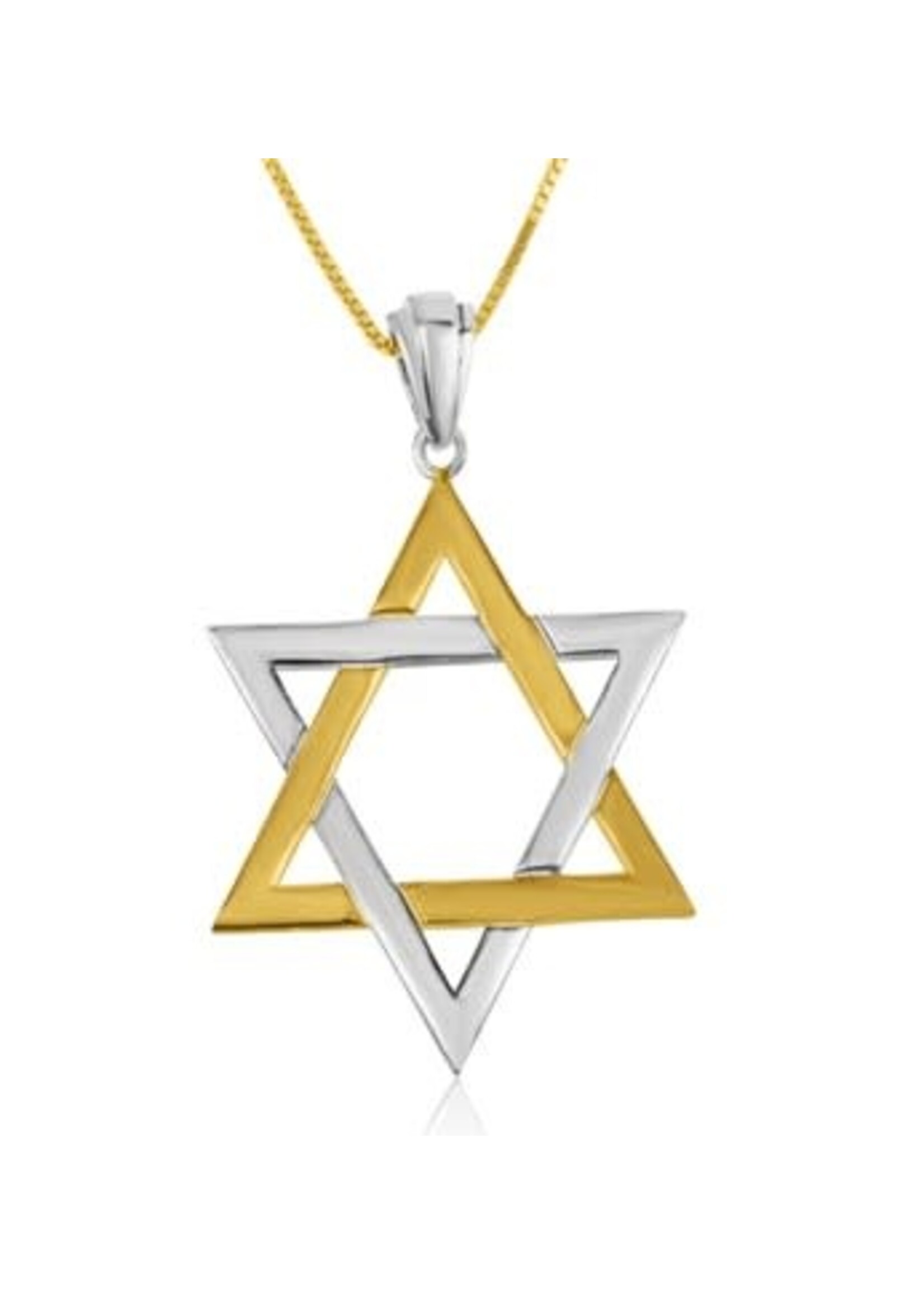 NECKLACE GOLD PLATED MAGUEN DAVID