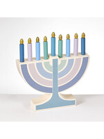 MY MINI WOODEN CHANUKAH MENORAH