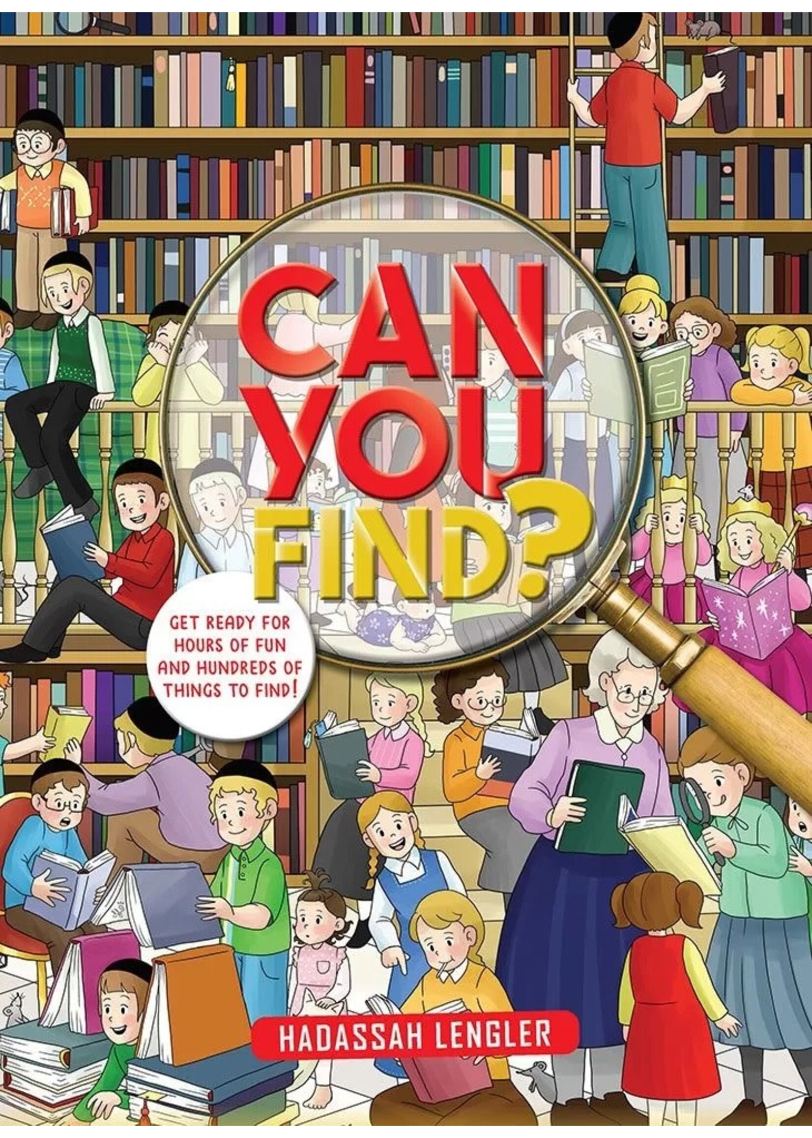 CAN YOU FIND? - FAMILY FUN GAME BOOK