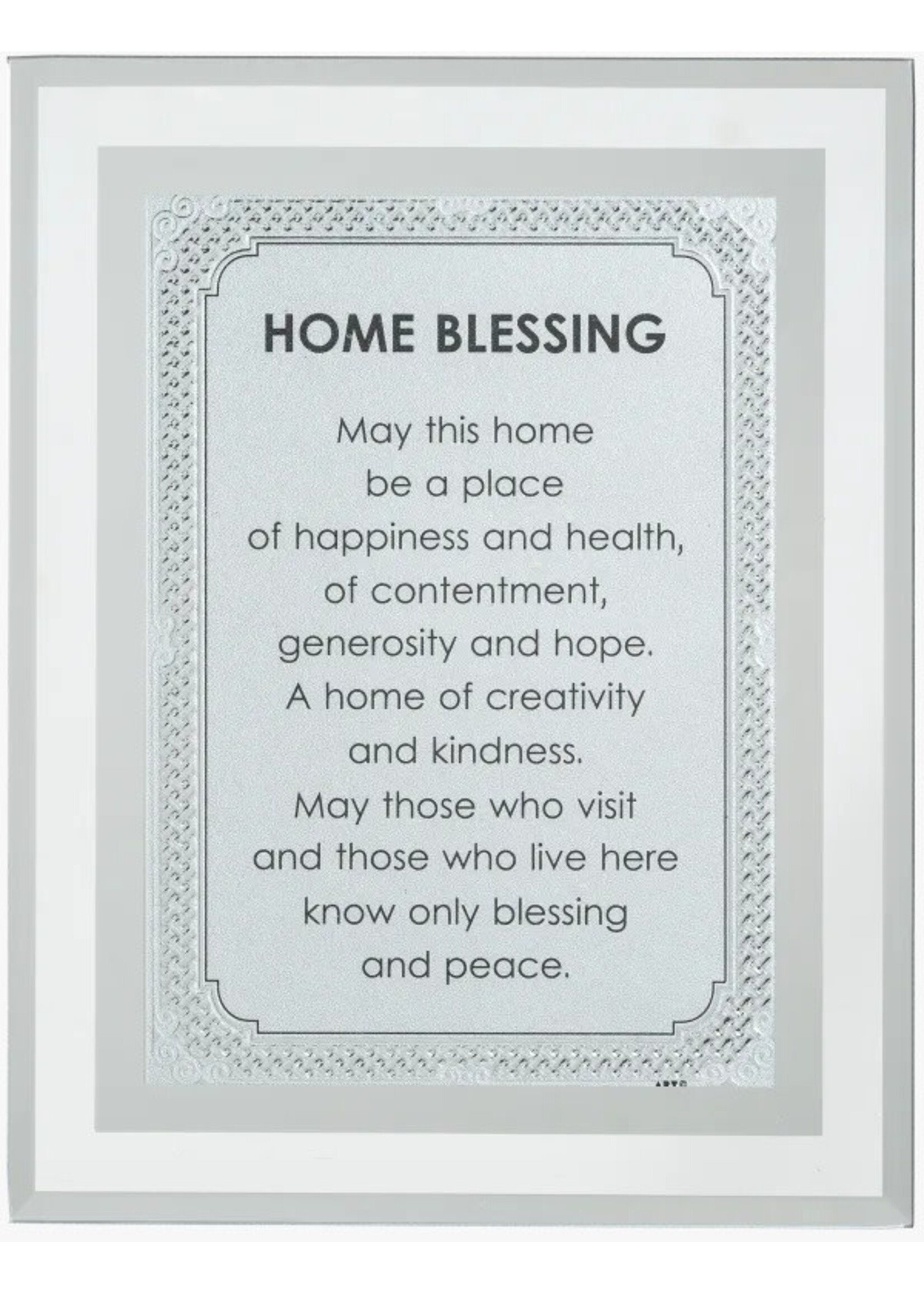 HOME BLESSING ENGLISH GLASS