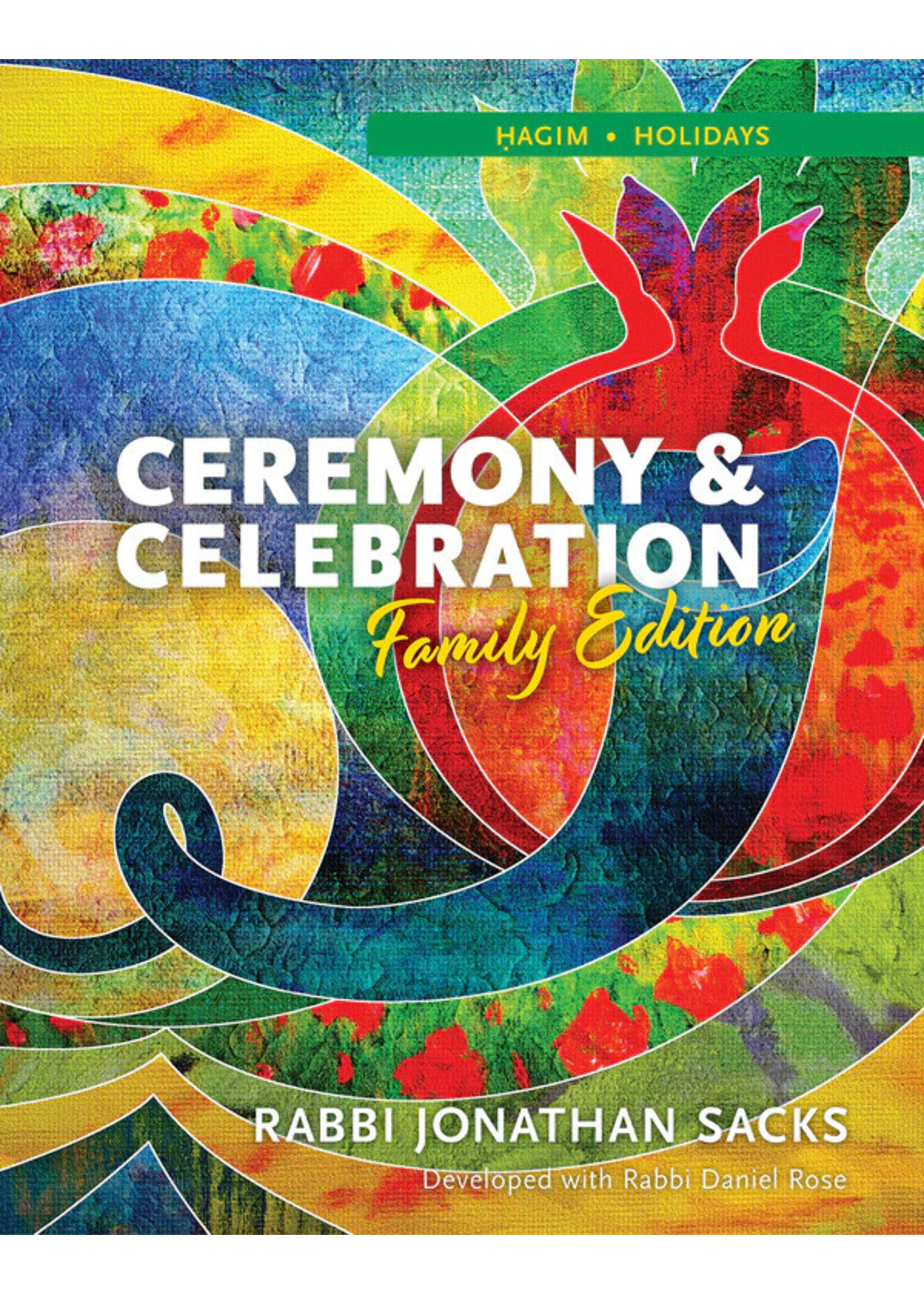 CEREMONY & CELEBRATION -  RABBI SACKS - FAMILY EDITION