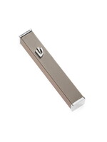 MEZUZAH CHAMPAGNE & NICKEL SHIN 12CM