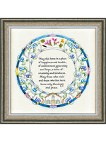 HOME BLESSING LARGE PICTURE ENGLISH 13X13 INCH