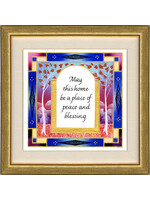 HOME BLESSING SMALL HOME/JERUSALEM SUNSET ENGLISH 7X7 INCH