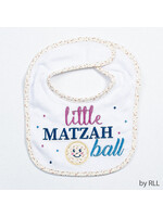 PASSOVER BABY BIB "LITTLE MATZAH BALL"