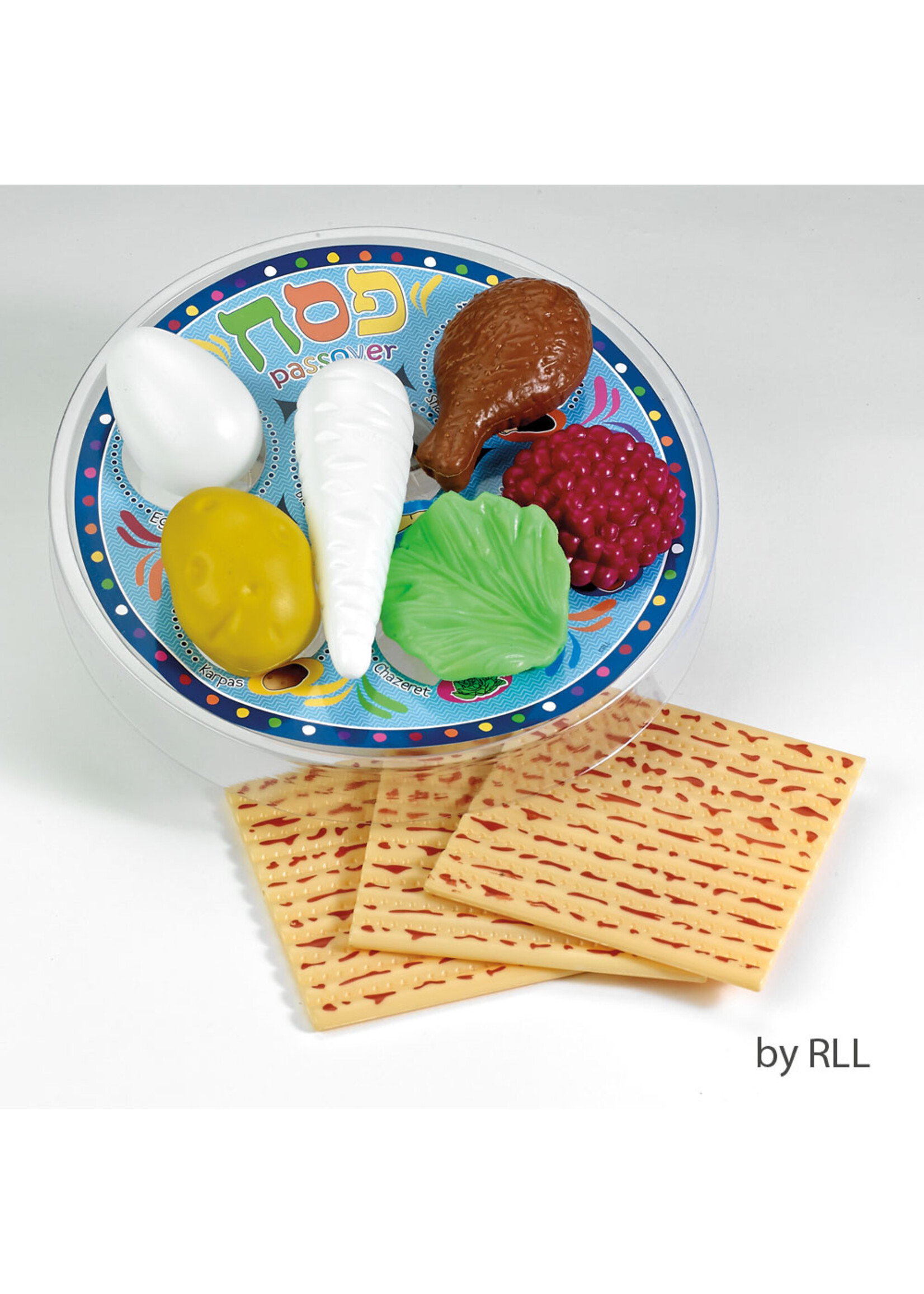 SEDER PLATE PLASTIC PLAY SET DELUXE