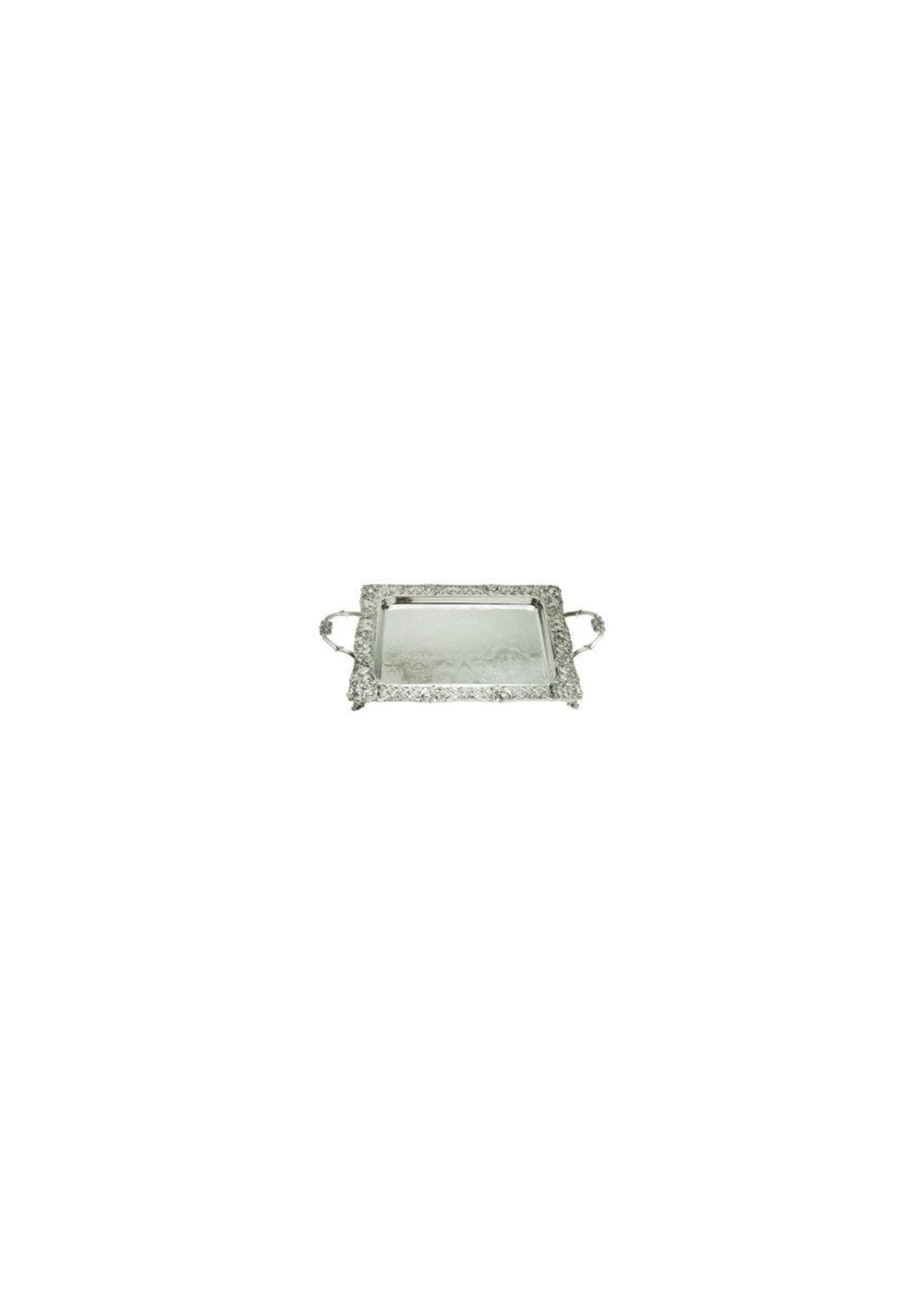 SHABBAT TRAY SILVERPLATED 16" X 13.5"