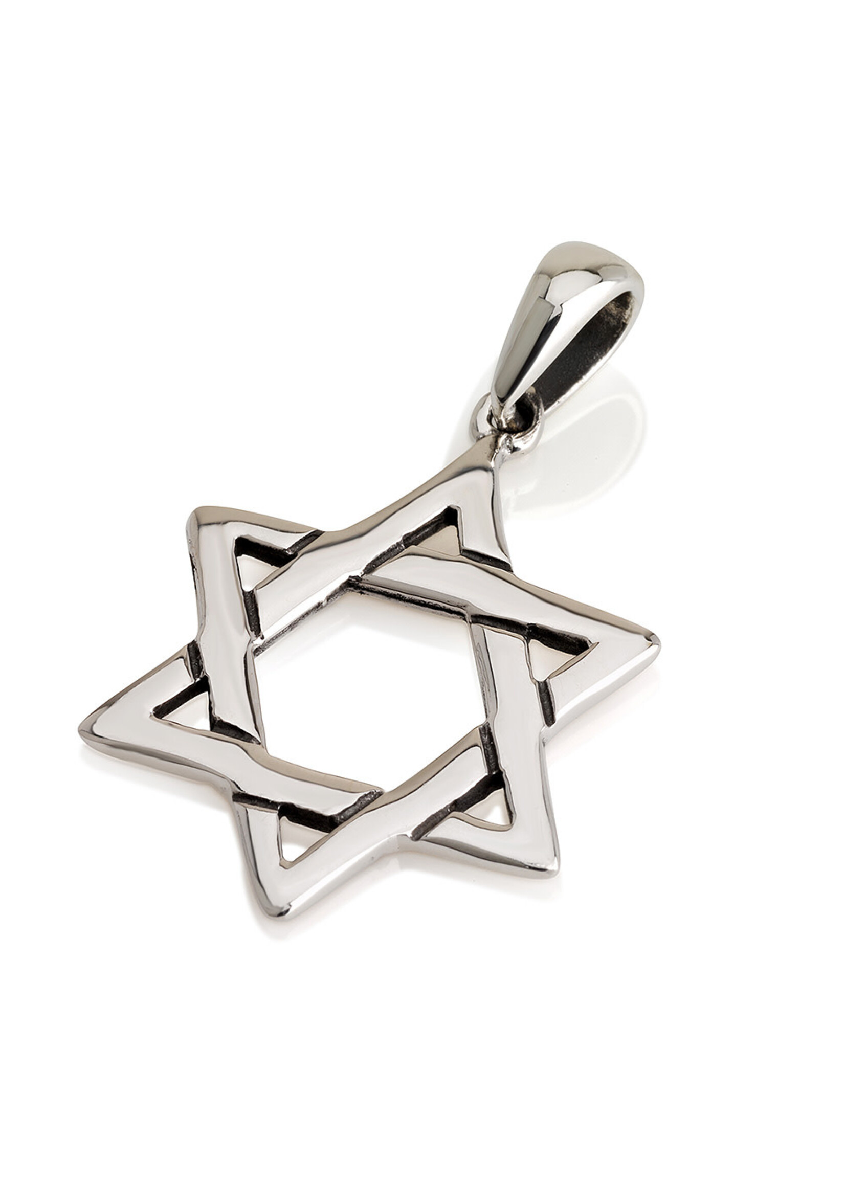 NECKLACE MAGEN DAVID STERLING SILVER