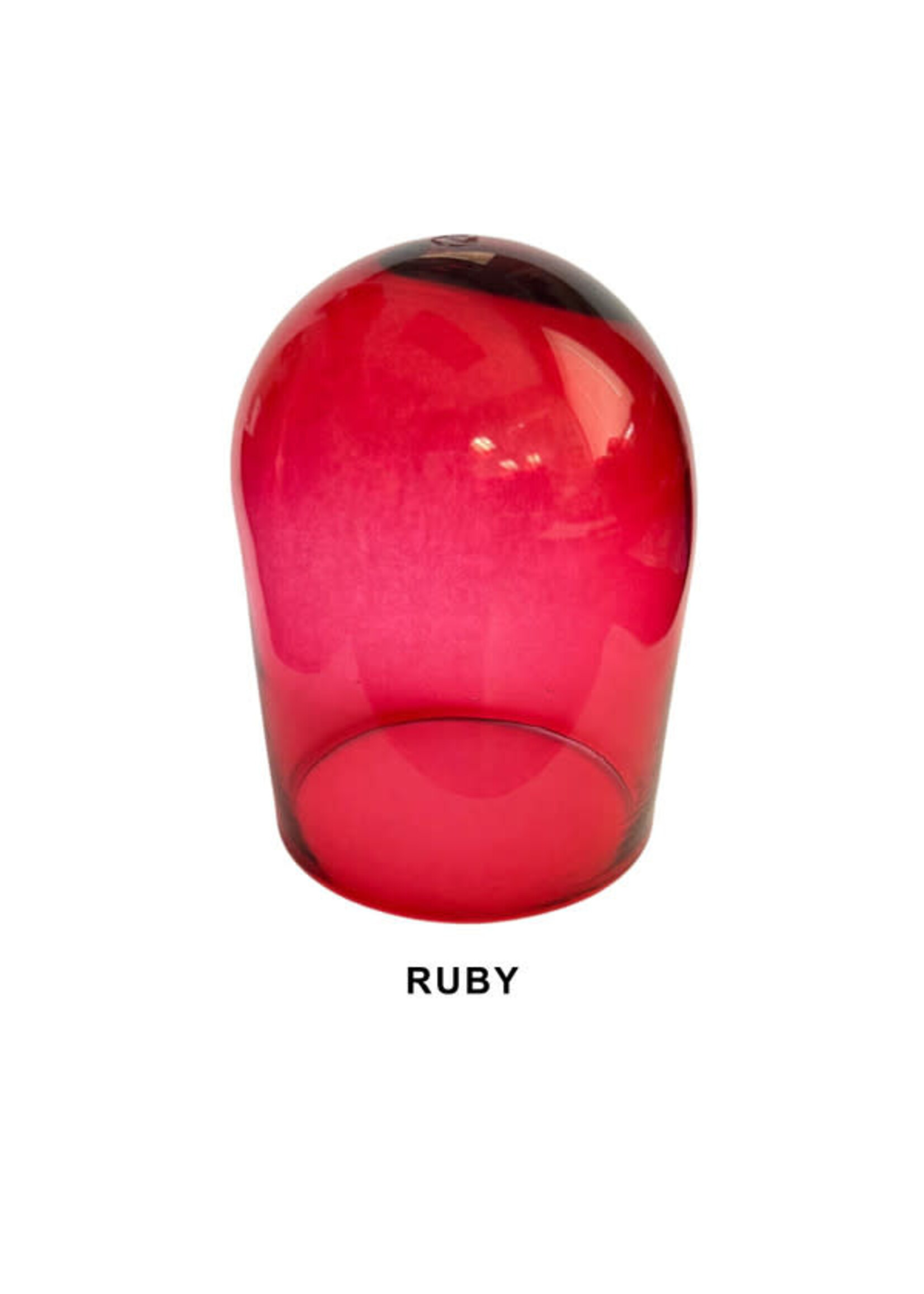 CHUPAH GLASS RUBY RED