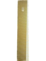 MEZUZAH NOTEBOOK GOLD OVER WHITE 20CM- LASER CUT STEEL