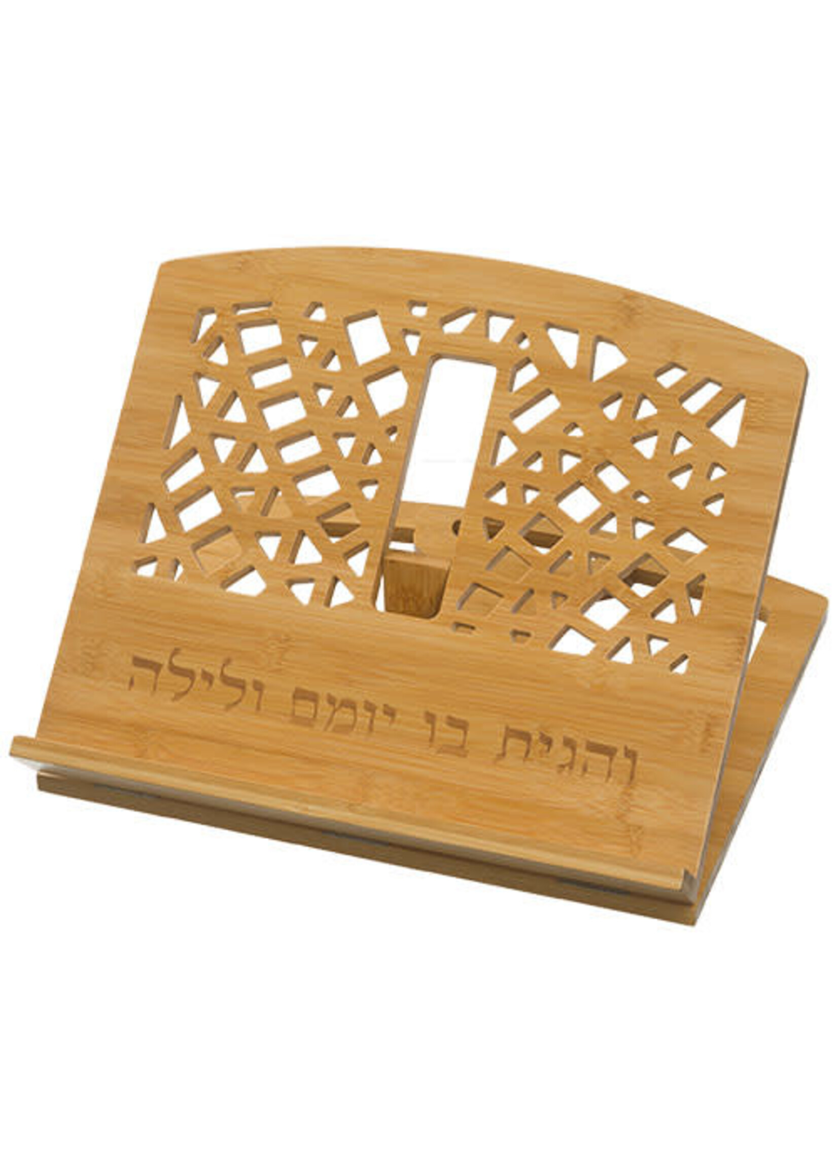 SHTENDER LAZERCUT LIGHT WOOD VE'HAGITA