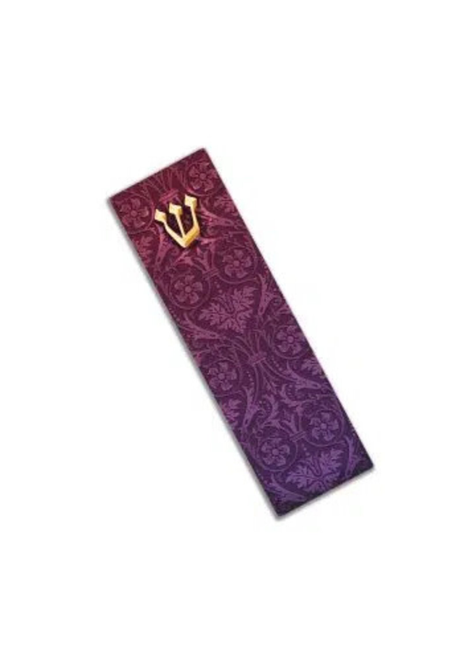 CAR MEZUZAH PLUM FILIGREE