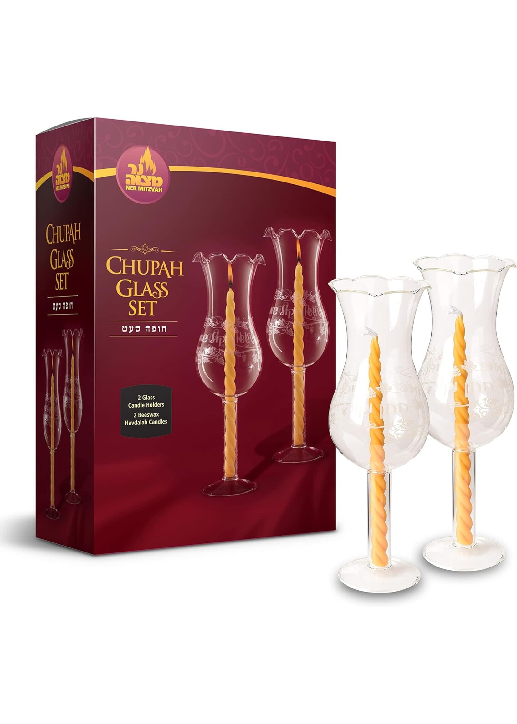 CHUPAH CANDLE GLASS SET