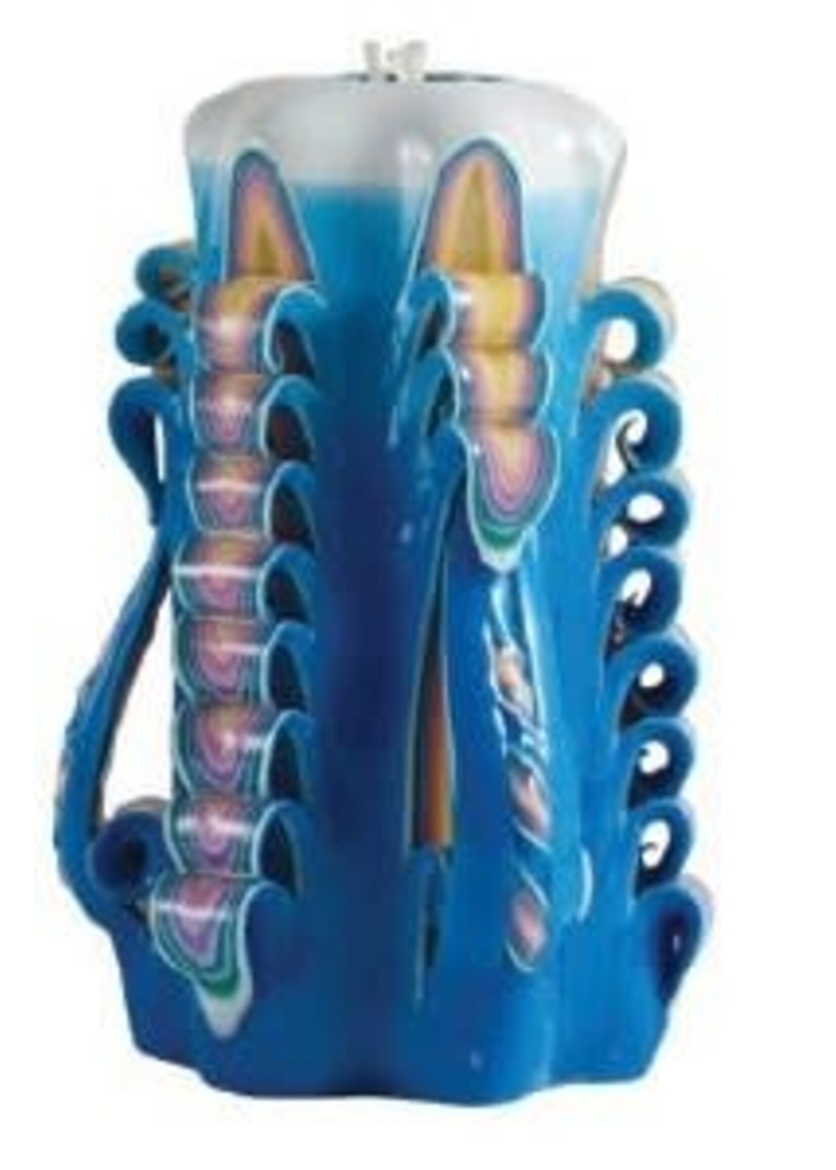 HAVDALAH CANDLE HAND CARVED 6"