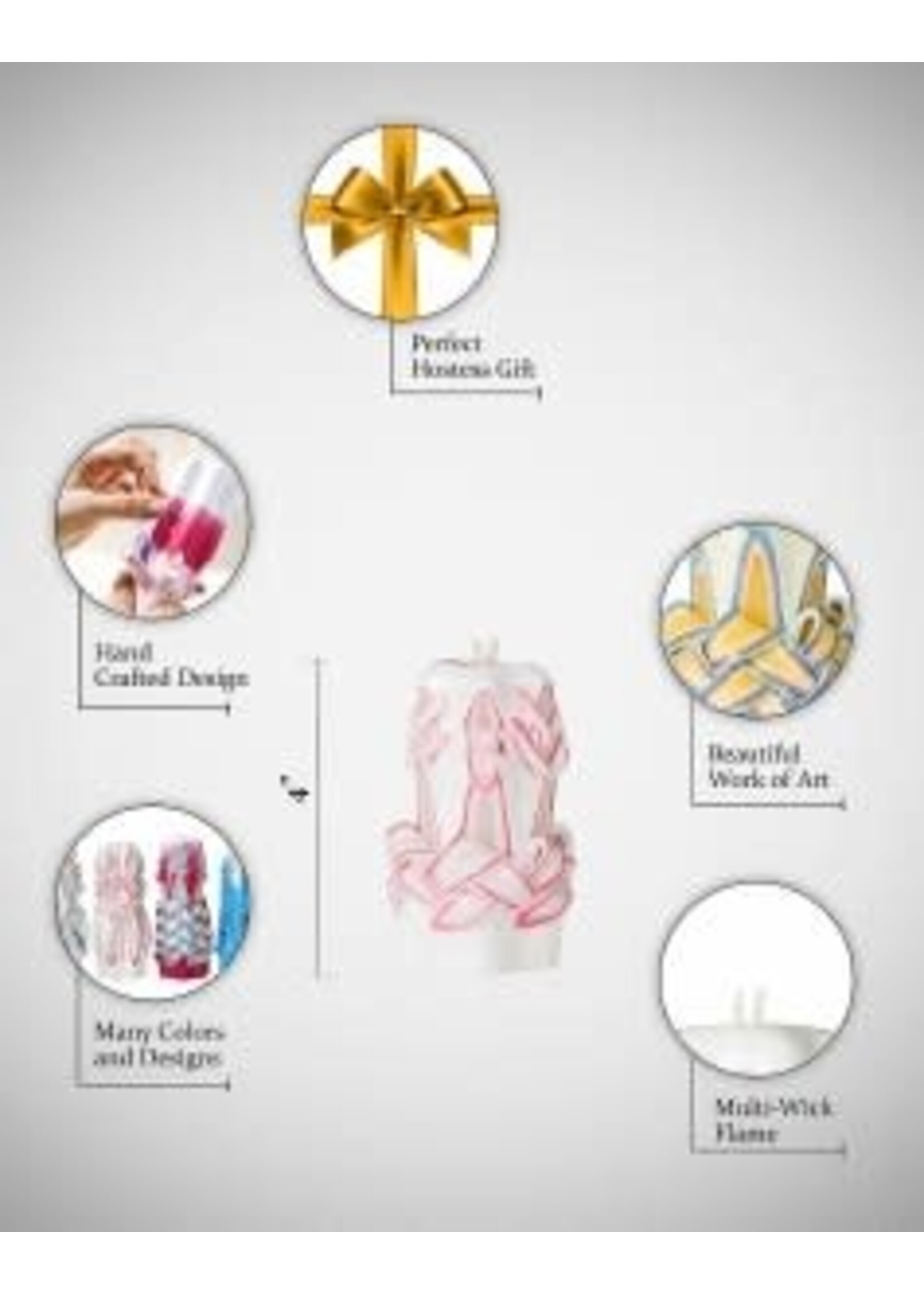 HAVDALAH CANDLE HAND CARVED 6"