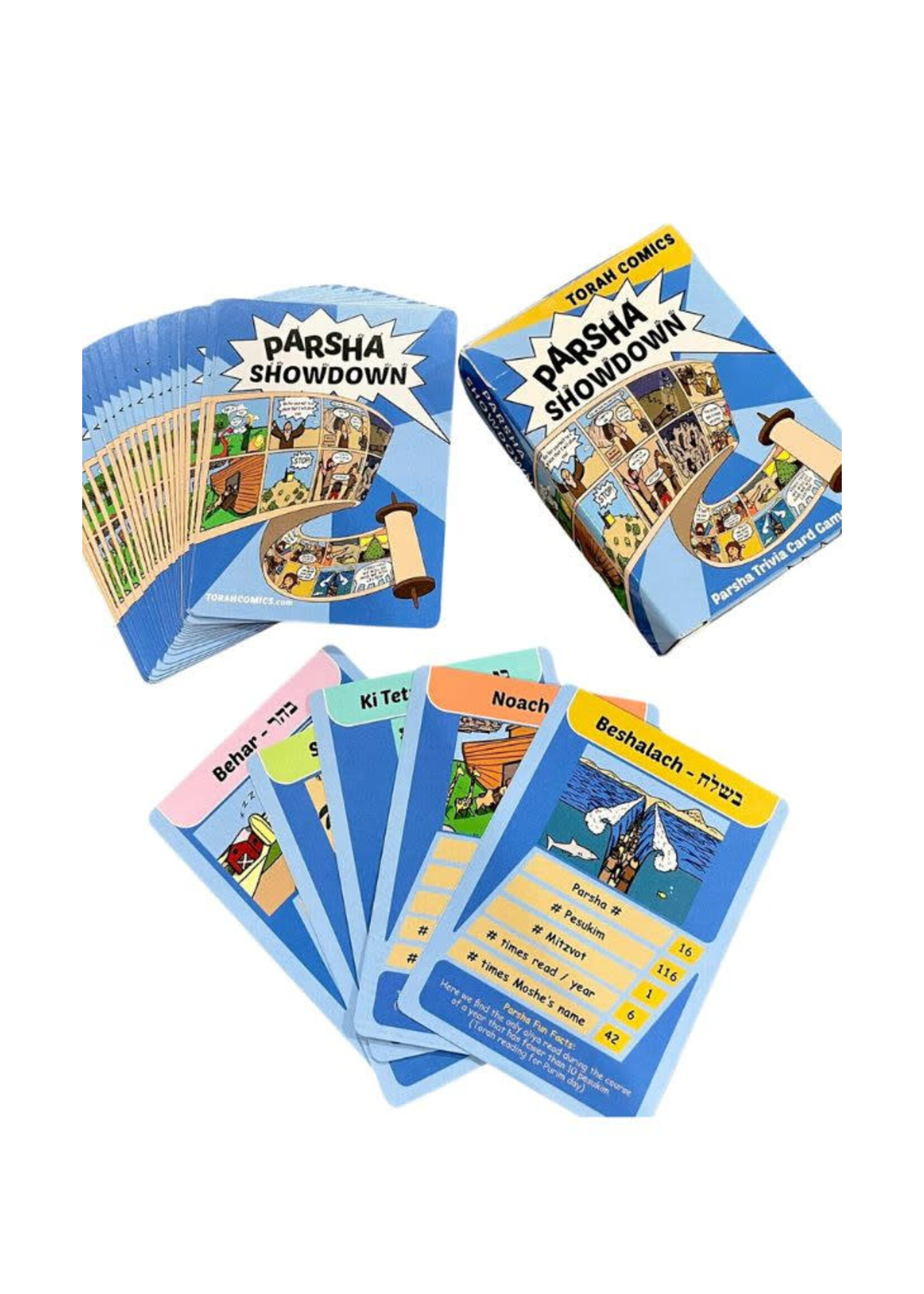 PARSHAH SHOWDOWN CARD GAME