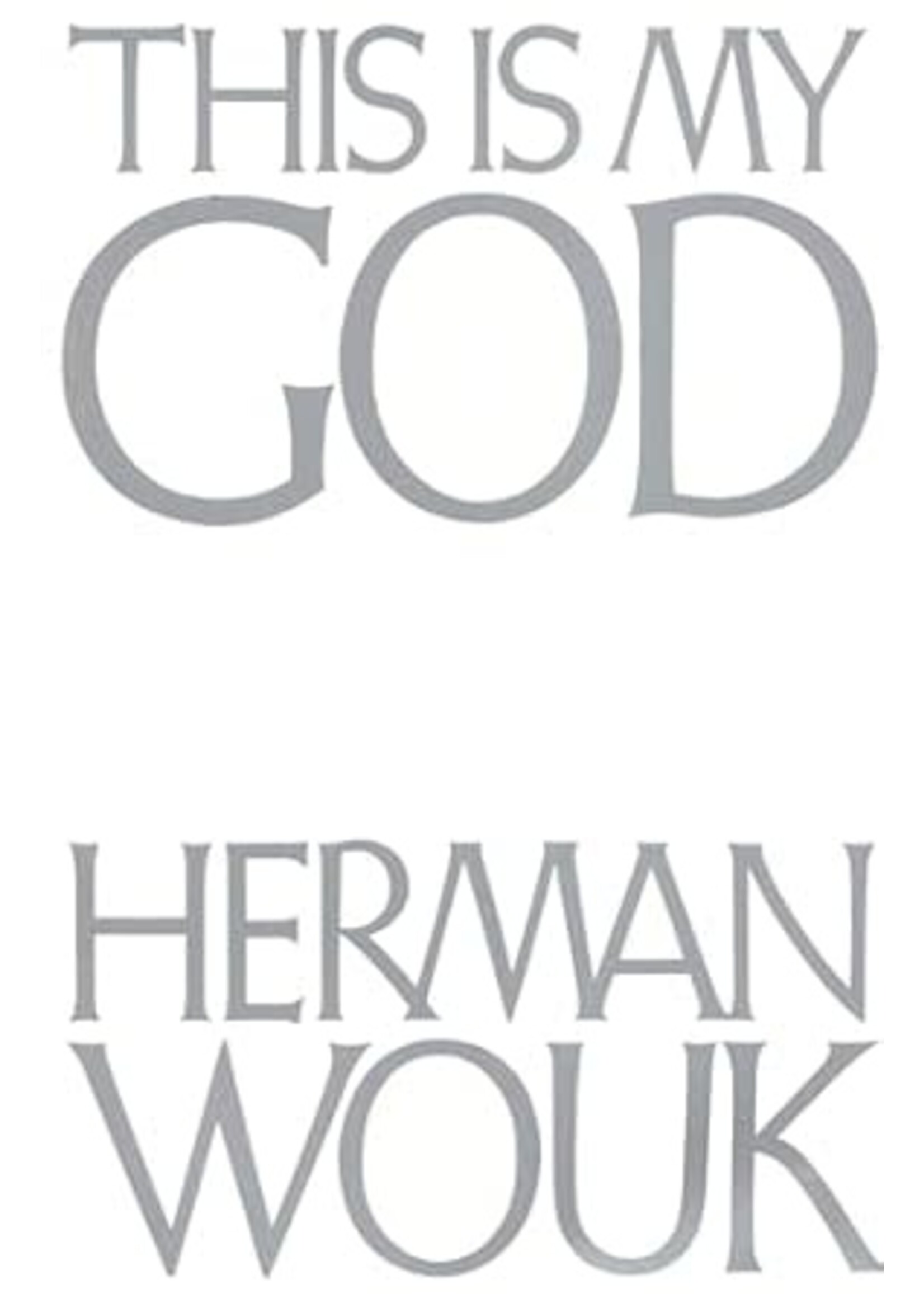 THIS IS MY GOD PAPERBACK